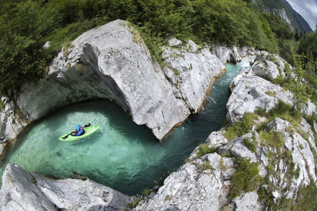 From the clean waters of Koritnica in Soca Valley, Slovenia ....